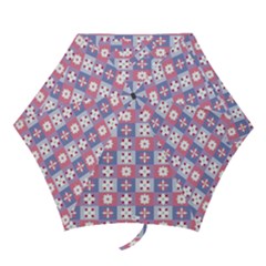 Flower Art Pattern Geometric Mini Folding Umbrellas