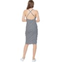 Abstract Diagonal Stripe Pattern Seamless Bodycon Cross Back Summer Dress View2