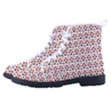 Geometric Tribal Pattern Design Women s High-Top Canvas Sneakers View2