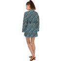 Blue Paisley Long Sleeve Kimono View2