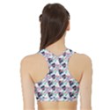 Beautiful Pattern Sports Bra with Border View2