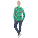 Beauitiful Geometry Women s Long Sleeve Pocket Shirt View2