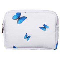 Butterfly-blue-phengaris Make Up Pouch (medium) by saad11