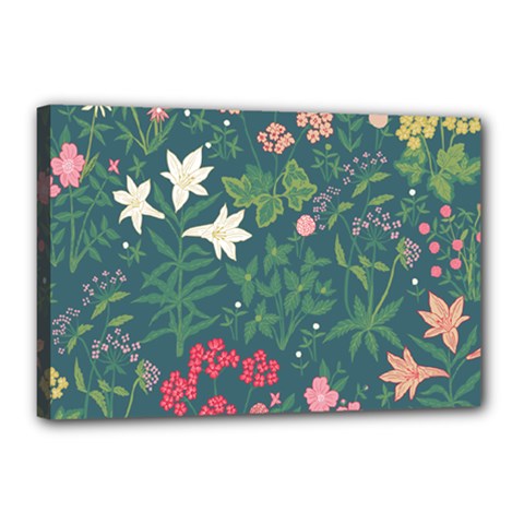 Spring Design  Canvas 18  X 12  (stretched)