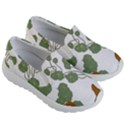 Nasturtium Flower Plant Leaves Kids Lightweight Slip Ons View3