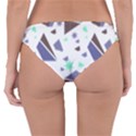 Seamless Pattern Geometric Texture Reversible Hipster Bikini Bottoms View2