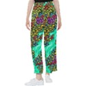 Background Leaves River Nature Women s Pants  View1