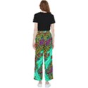 Background Leaves River Nature Women s Pants  View2