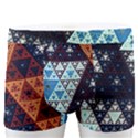 Fractal Triangle Geometric Abstract Pattern Men s Boxer Briefs View1