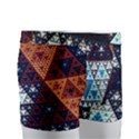 Fractal Triangle Geometric Abstract Pattern Men s Boxer Briefs View3