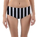 Stripes Geometric Pattern Digital Art Art Abstract Abstract Art Reversible Mid-Waist Bikini Bottoms View3