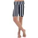 Stripes Geometric Pattern Digital Art Art Abstract Abstract Art Kids  Lightweight Velour Cropped Yoga Leggings View1