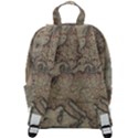 Old Vintage Classic Map Of Europe Zip Up Backpack View3