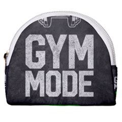 Gym Mode Horseshoe Style Canvas Pouch by Store67