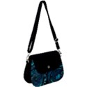 Paua Design Saddle Handbag View1