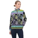 5037 ErickSays Women s Half Zip Windbreaker  View1