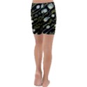 Sea Weed Salt Water Kids  Lightweight Velour Capri Yoga Leggings View4