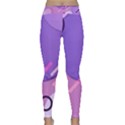 Colorful Labstract Wallpaper Theme Classic Yoga Leggings View1