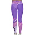 Colorful Labstract Wallpaper Theme Classic Yoga Leggings View2