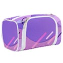 Colorful Labstract Wallpaper Theme Toiletries Pouch View2