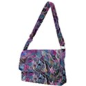 Pink Swirls Flow Full Print Messenger Bag (S) View1