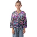 Pink Swirls Flow Kids  Sailor Shirt View1