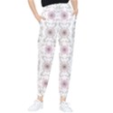 Pattern Texture Design Decorative Women s Tapered Pants View1