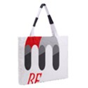 Be Strong Zipper Medium Tote Bag View2