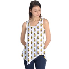 Teddy Pattern Sleeveless Tunic