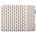 Teddy Pattern 17  Vertical Laptop Sleeve Case With Pocket View2