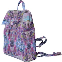 Abstract Kaleidoscope Buckle Everyday Backpack