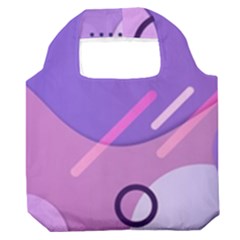 Colorful Labstract Wallpaper Theme Premium Foldable Grocery Recycle Bag