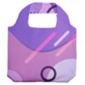 Colorful Labstract Wallpaper Theme Premium Foldable Grocery Recycle Bag View2