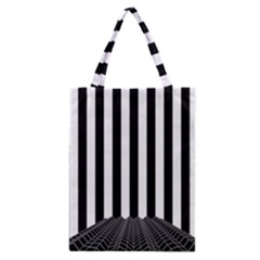 Stripes Geometric Pattern Digital Art Art Abstract Abstract Art Classic Tote Bag