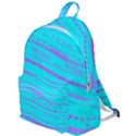 Wave Stripe Pattern Design Aqua The Plain Backpack View1
