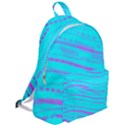 Wave Stripe Pattern Design Aqua The Plain Backpack View2