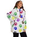 Pawprints Paw Prints Paw Animal Women s Ski and Snowboard Waterproof Breathable Jacket View2
