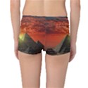 Pyramids Egypt Monument Landmark Sunrise Sunset Egyptian Reversible Boyleg Bikini Bottoms View2