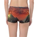 Pyramids Egypt Monument Landmark Sunrise Sunset Egyptian Reversible Boyleg Bikini Bottoms View4