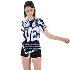 1716746617315 1716746545881 Asymmetrical Short Sleeve Sports T-shirt