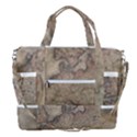 Old Vintage Classic Map Of Europe Sports Shoulder Bag with Shoes Compartment View2