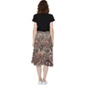 Paisley Print Musical Notes5 Frill Hi Low Chiffon Skirt View2