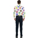 Pawprints Paw Prints Paw Animal Men s Long Sleeve Pocket Shirt  View2