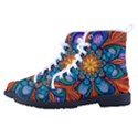 Pattern 2 Kid s High-Top Canvas Sneakers View2