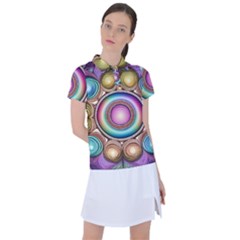 Pattern 3 Women s Polo T-shirt