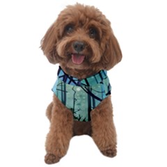 Nature Outdoors Night Trees Scene Forest Woods Light Moonlight Wilderness Stars Dog Sweater