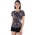 Mental Human Experience Mindset Pattern Back Cut Out Sport T-Shirt View1