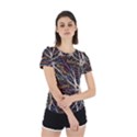 Mental Human Experience Mindset Pattern Back Cut Out Sport T-Shirt View2