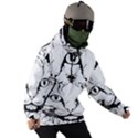 Cat - Artistic Paper Cut Men s Ski and Snowboard Waterproof Breathable Jacket View3