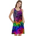 Pride Marble Round Neck Sleeve Casual Dress With Pockets View2